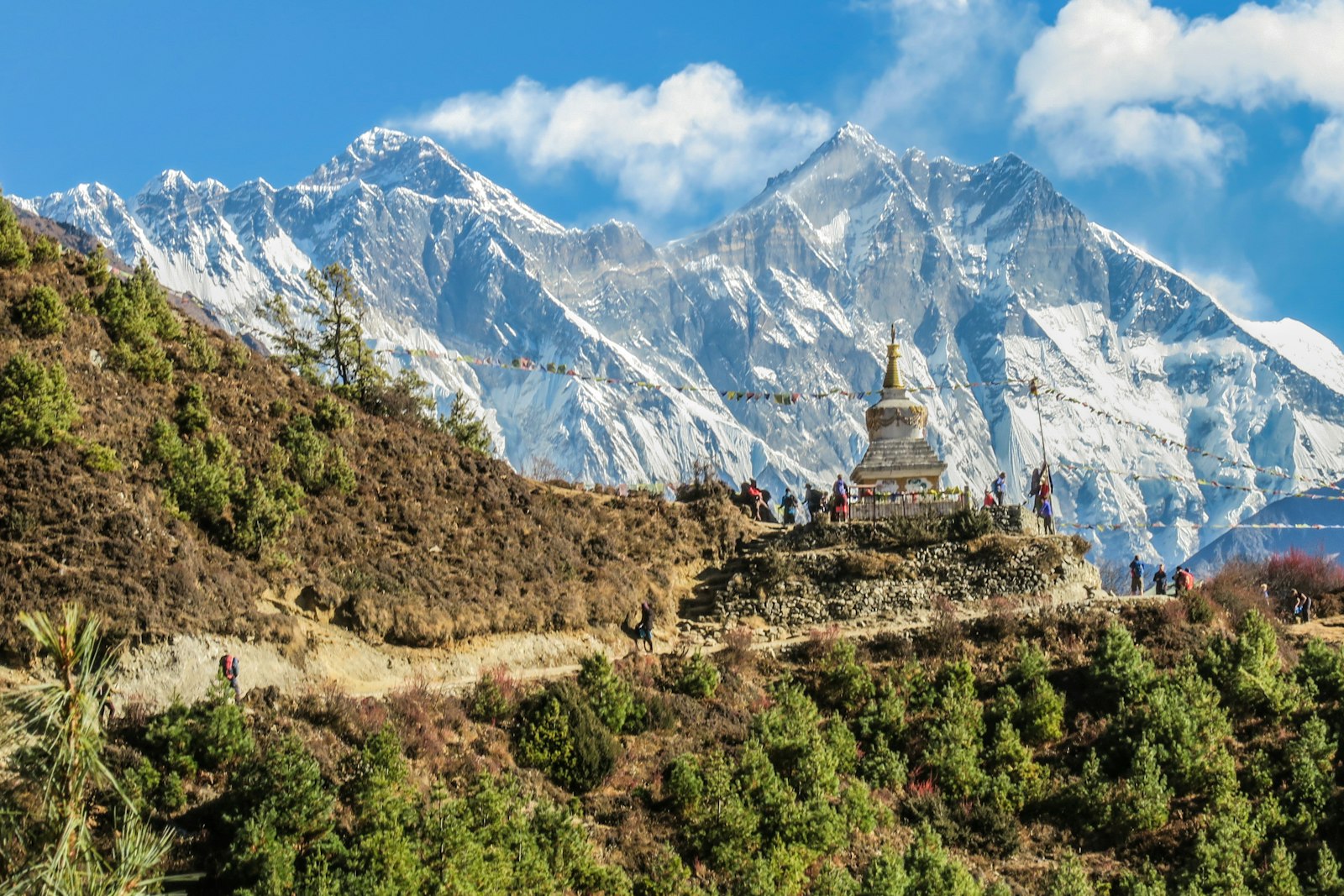 Temples and historic streets in Nepal